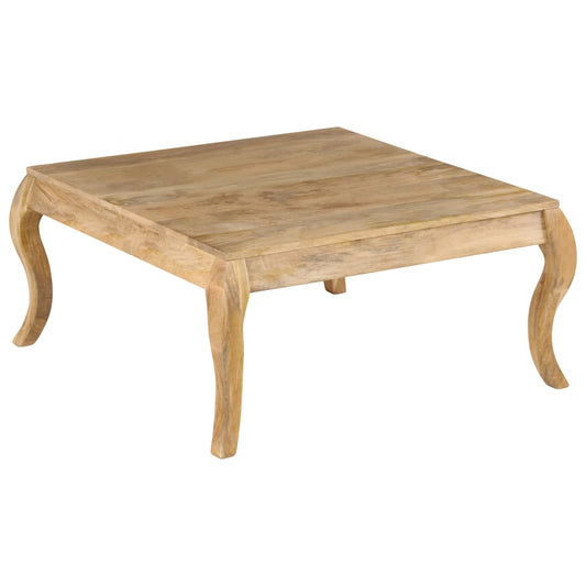 Couchtisch 80 X 80 X 40 Cm Mangoholz Massiv - Fuer Daheim