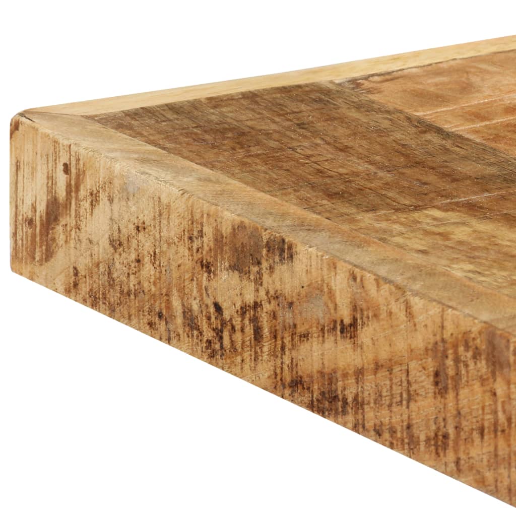 Esstisch 160 x 80 x 75 cm Raues Mangoholz Massiv - Fuer Daheim