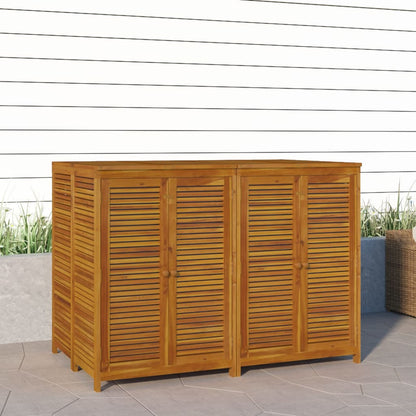 Gartenbox 140x87x104 cm Massivholz Akazie - Fuer Daheim