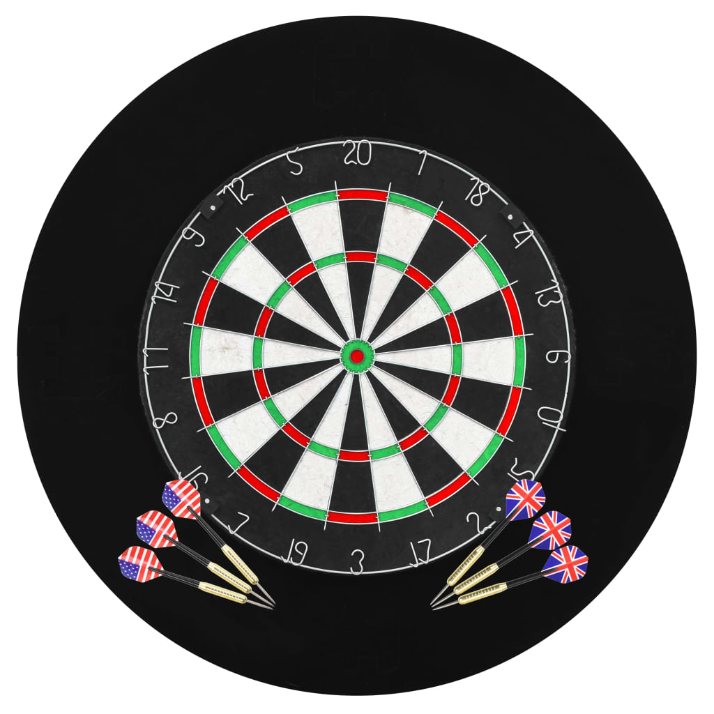 Professionelles Dartboard Sisal Mit 6 Darts Und Surround - Fuer Daheim