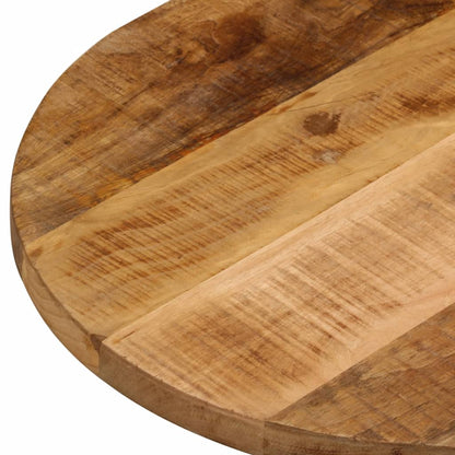 Tischplatte 110x40x3,8 cm Oval Raues Massives Mangoholz - Fuer Daheim