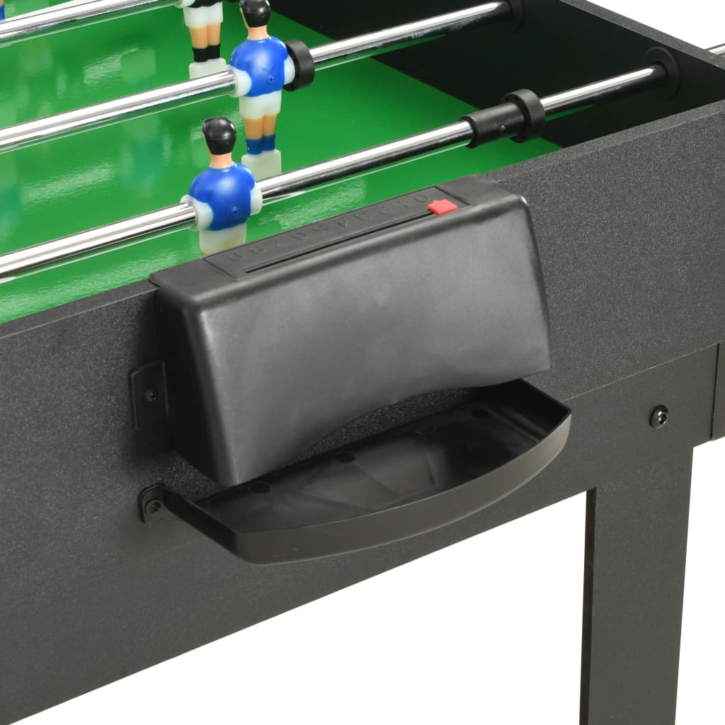 15-In-1 Multigame-Tisch 121×61×82 Cm Schwarz - Fuer Daheim