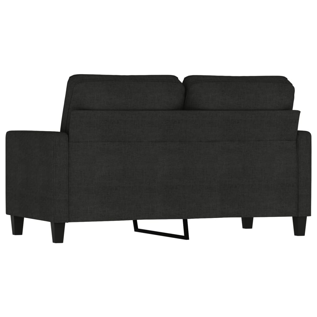 2-Sitzer-Sofa Schwarz 120 Cm Stoff - Fuer Daheim