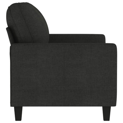 2-Sitzer-Sofa Schwarz 120 Cm Stoff - Fuer Daheim