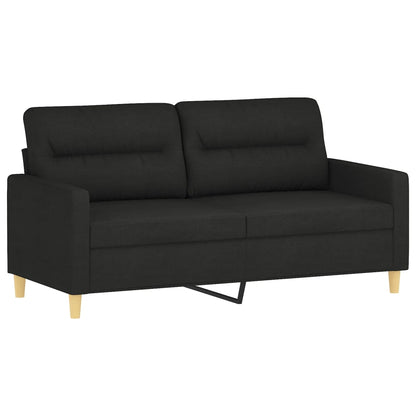 2-Sitzer-Sofa Schwarz 140 Cm Stoff - Fuer Daheim