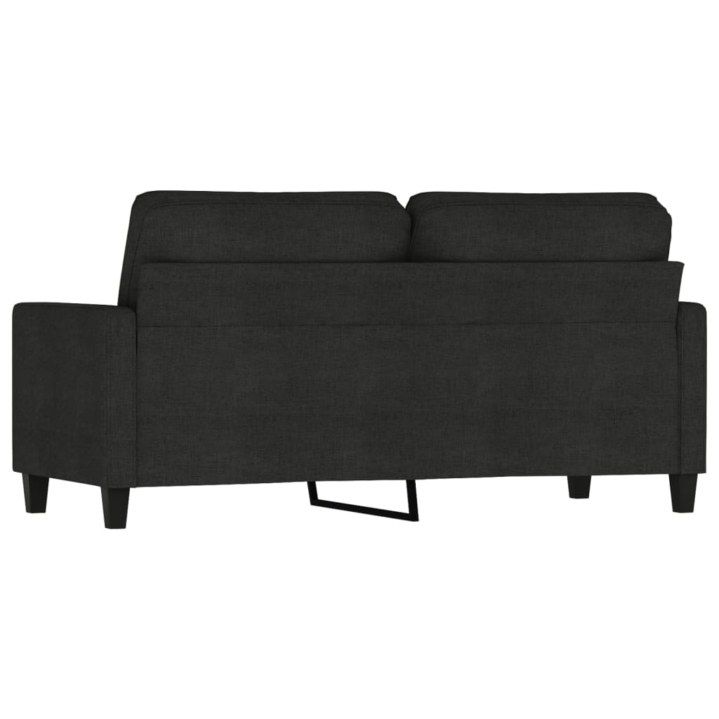 2-Sitzer-Sofa Schwarz 140 Cm Stoff - Fuer Daheim