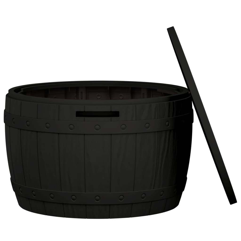 3-In-1 Gartenbox Schwarz Polypropylen - Fuer Daheim