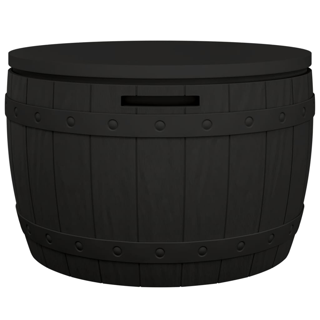 3-In-1 Gartenbox Schwarz Polypropylen - Fuer Daheim