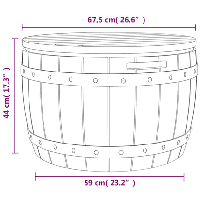 3-In-1 Gartenbox Schwarz Polypropylen - Fuer Daheim