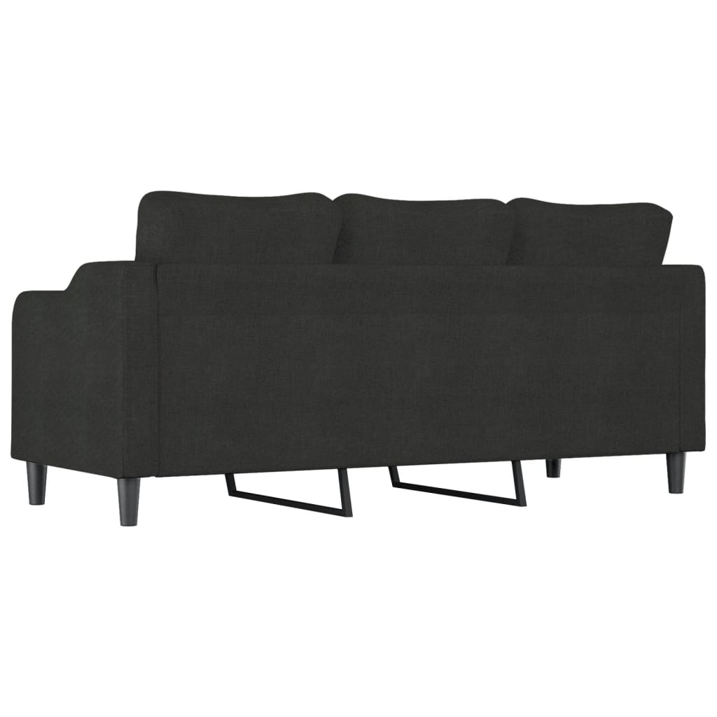 3-Sitzer-Sofa Schwarz 180 Cm Stoff - Fuer Daheim