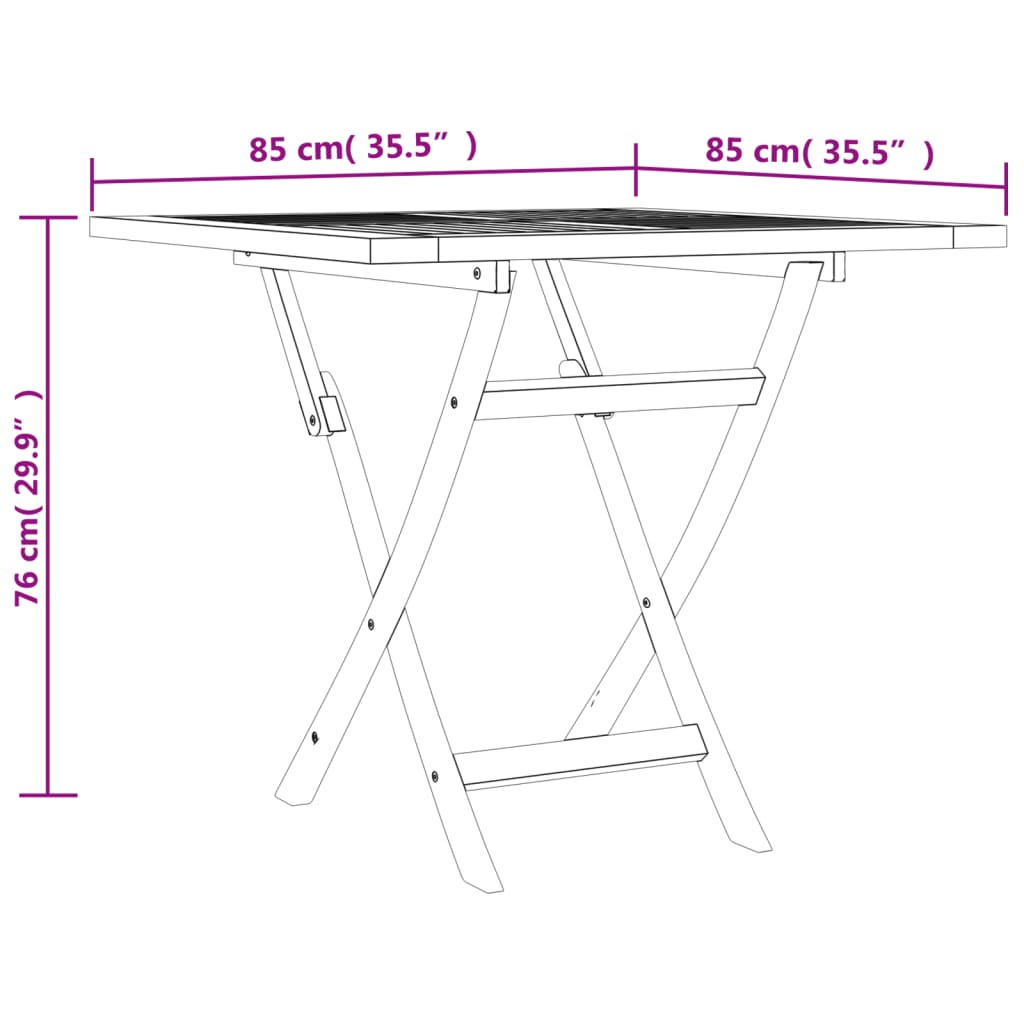 5-Tlg. Garten-Essgruppe Massivholz Teak Mit Armlehnen Quadratisch - Fuer Daheim