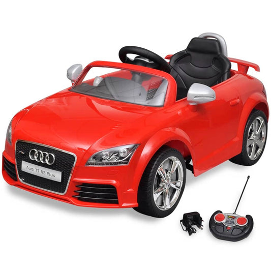 Aufsitzauto Für Kinder Audi Tt Rs Mit Fernsteuerung Rot - Fuer Daheim