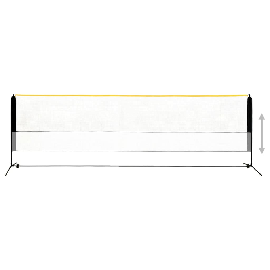 Badmintonnetz Verstellbar 500X103X94-158 Cm Metall 500 x 103 x 158 cm - Fuer Daheim