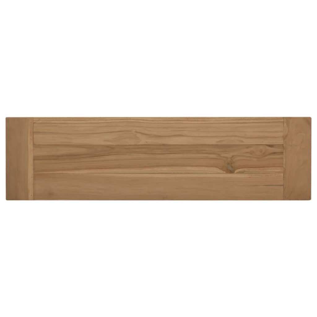 Bank 110 Cm Massivholz Teak - Fuer Daheim