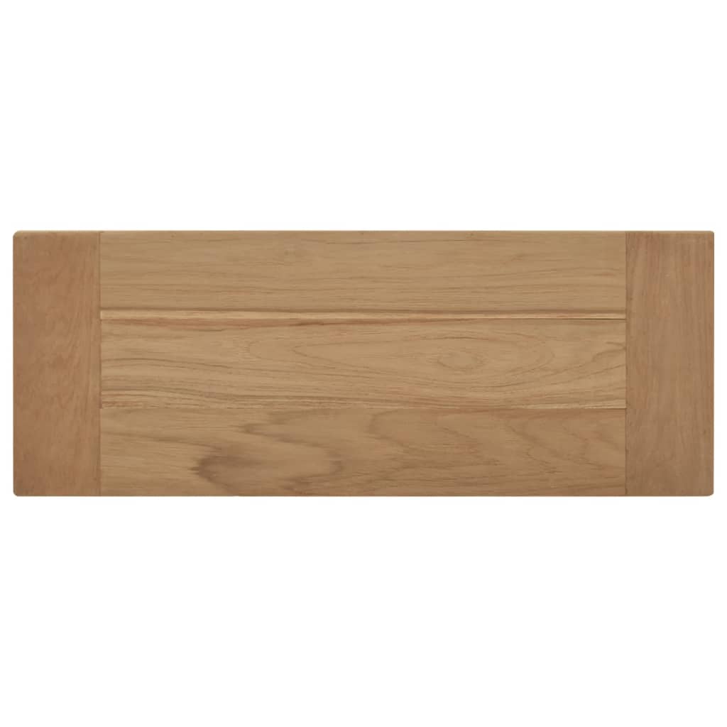 Bank 80 Cm Massivholz Teak - Fuer Daheim