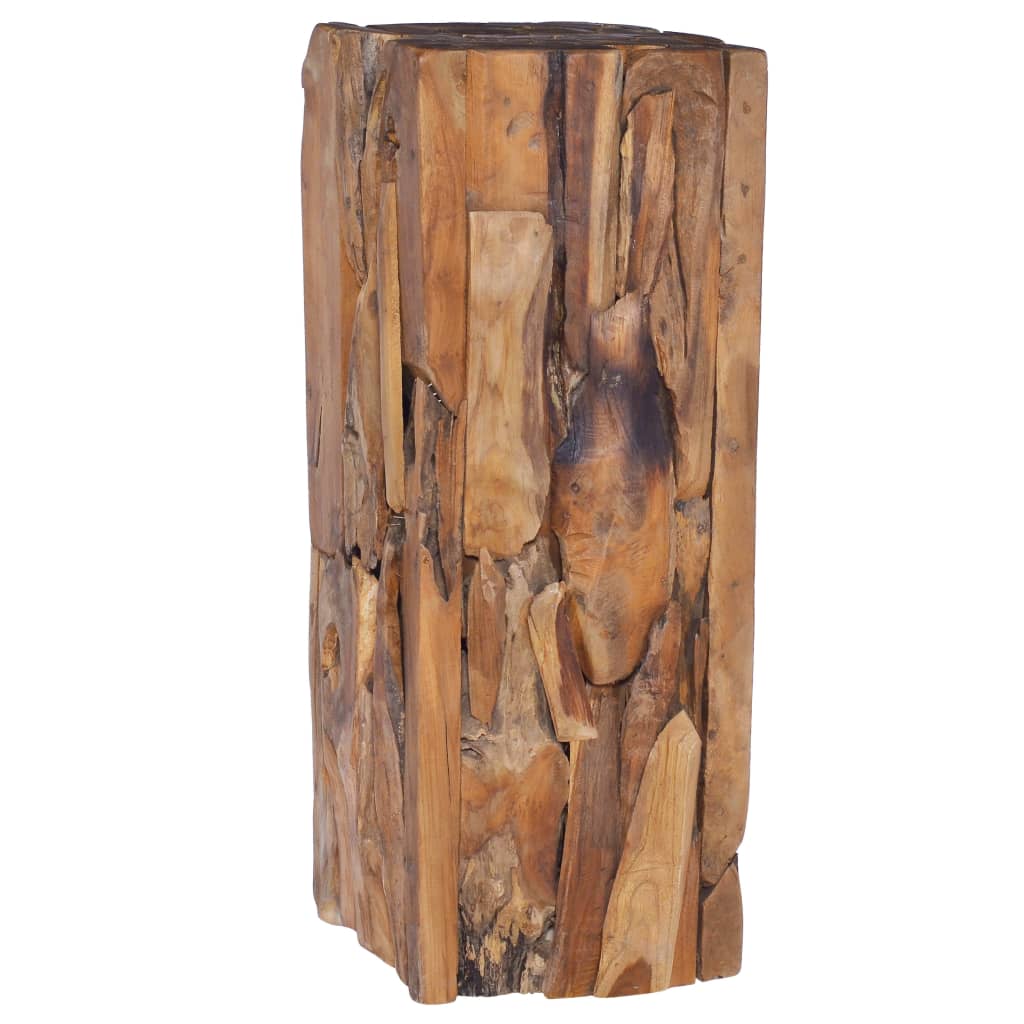 Beistelltisch 30X30X80 Cm Massivholz Teak - Fuer Daheim