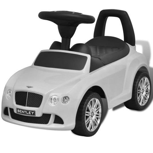 Bentley Kinderauto Mit Fußantrieb Weiß white bentley - Fuer Daheim