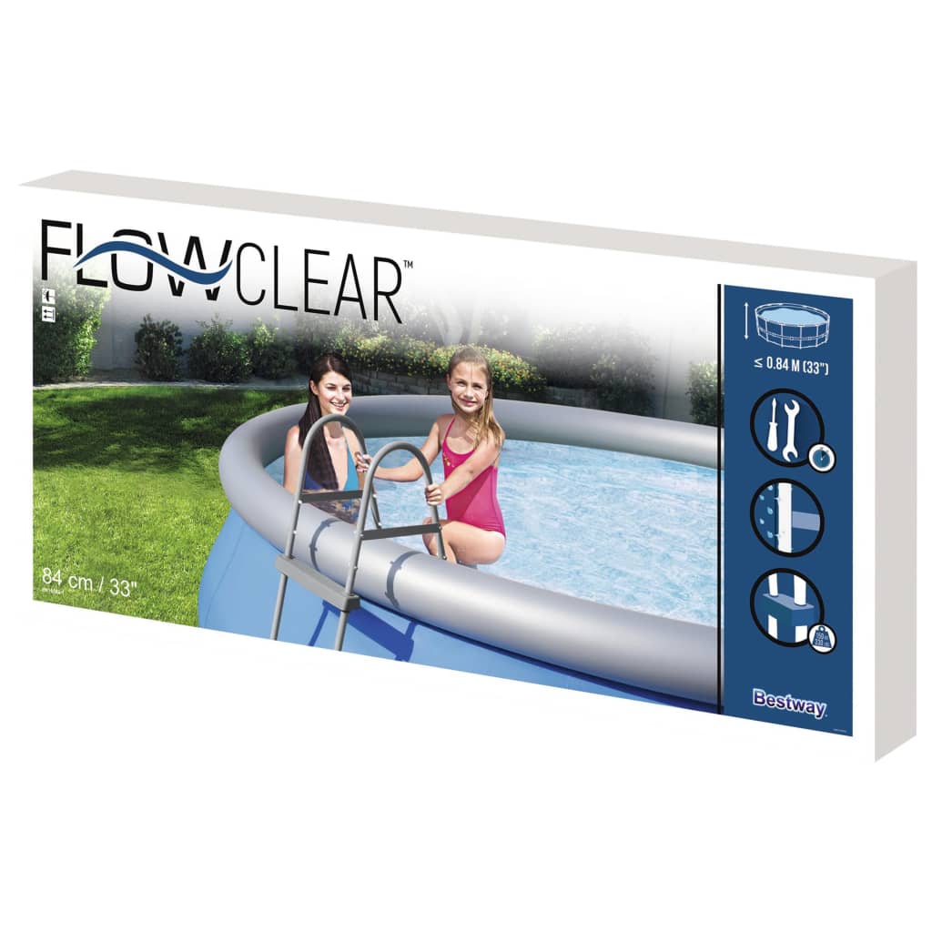 Bestway Poolleiter Mit 2 Stufen Flowclear 84 Cm - Fuer Daheim