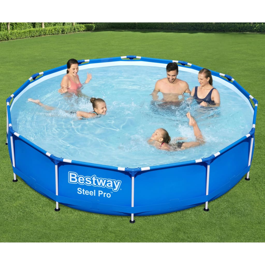 Bestway Steel Pro Frame Swimmingpool 366X76 Cm - Fuer Daheim