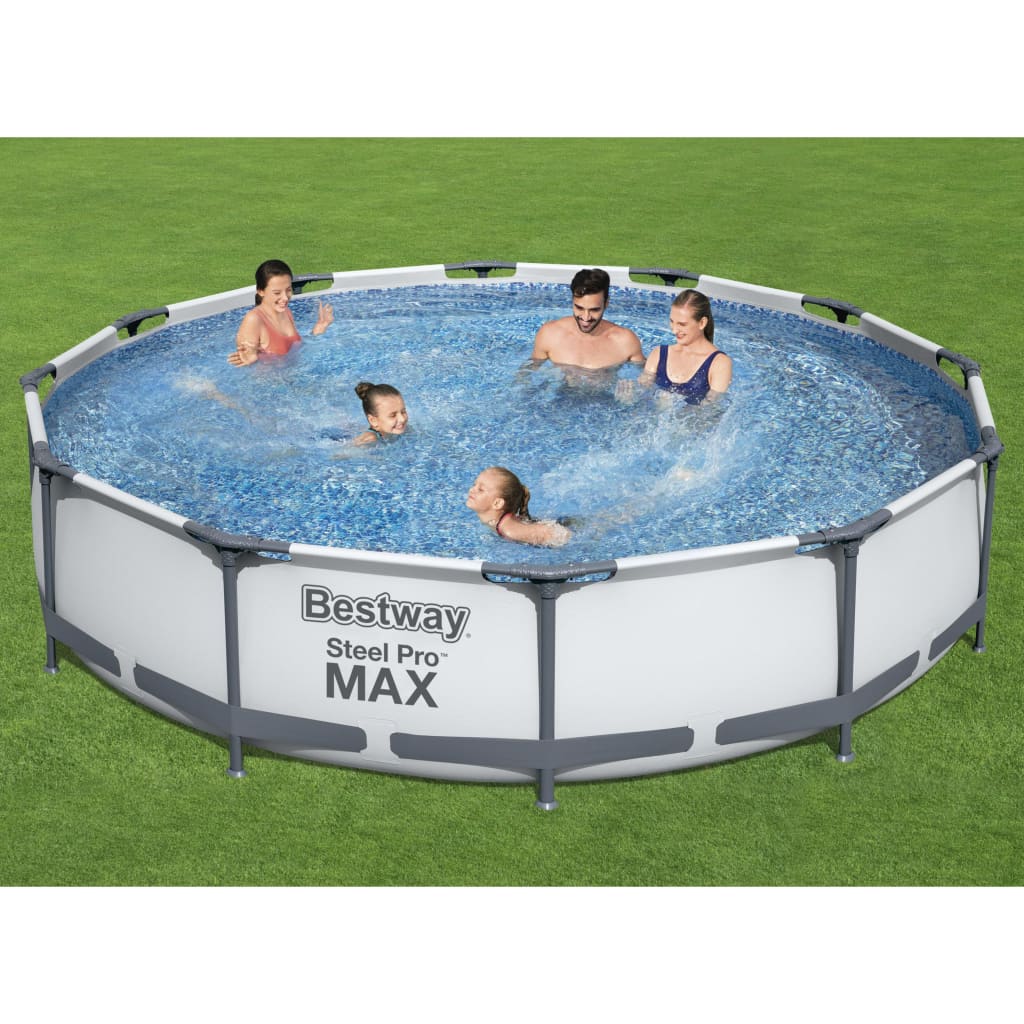 Bestway Steel Pro Max Swimmingpool-Set 366X76 Cm - Fuer Daheim