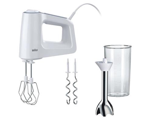 Braun Handmixer MultiMix 3 HM3107WH Turbo - Fuer Daheim