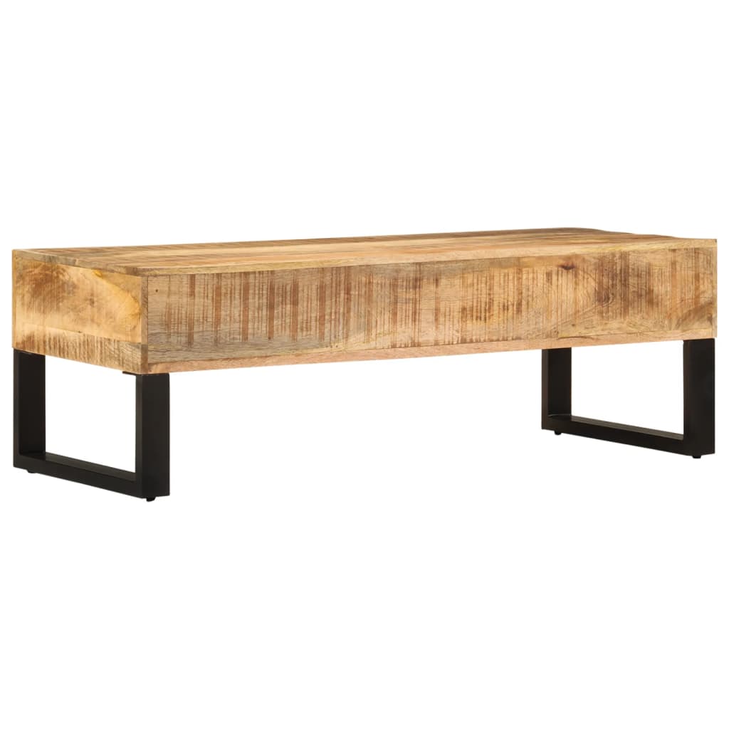 Couchtisch 110 X 50 X 38 Cm Massivholz Mango - Fuer Daheim