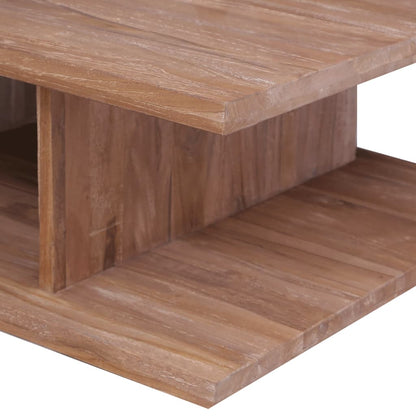 Couchtisch 70 X 70 X 30 Cm Massivholz Teak - Fuer Daheim