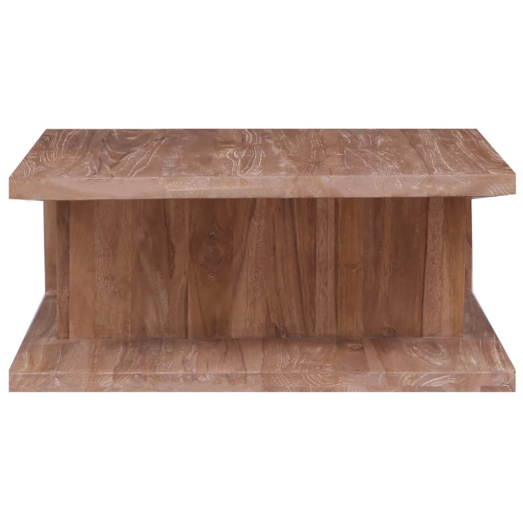 Couchtisch 70 X 70 X 30 Cm Massivholz Teak - Fuer Daheim