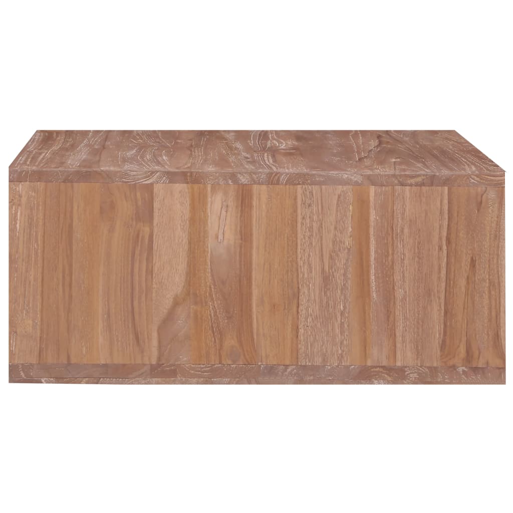 Couchtisch 70 X 70 X 30 Cm Massivholz Teak - Fuer Daheim