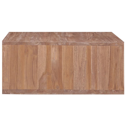 Couchtisch 70 X 70 X 30 Cm Massivholz Teak - Fuer Daheim