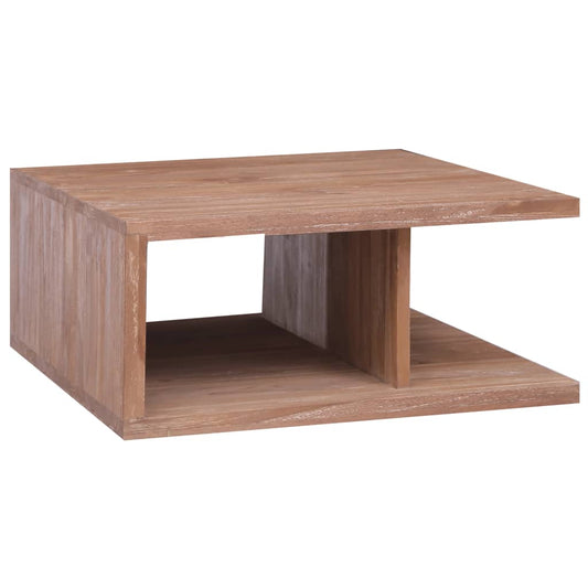 Couchtisch 70 X 70 X 30 Cm Massivholz Teak - Fuer Daheim