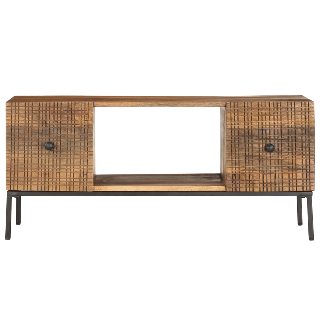 Couchtisch 90×45×40 Cm Massivholz Mango - Fuer Daheim