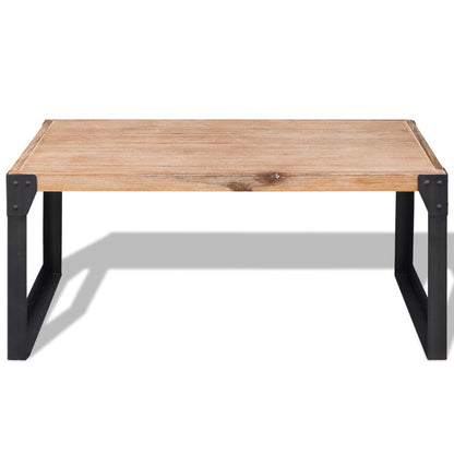 Couchtisch Akazienholz Massiv 100 X 60 X 45 Cm - Fuer Daheim