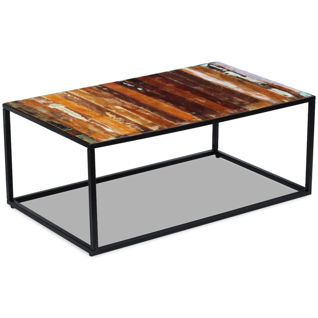 Couchtisch Altholz 100X60X40 Cm - Fuer Daheim