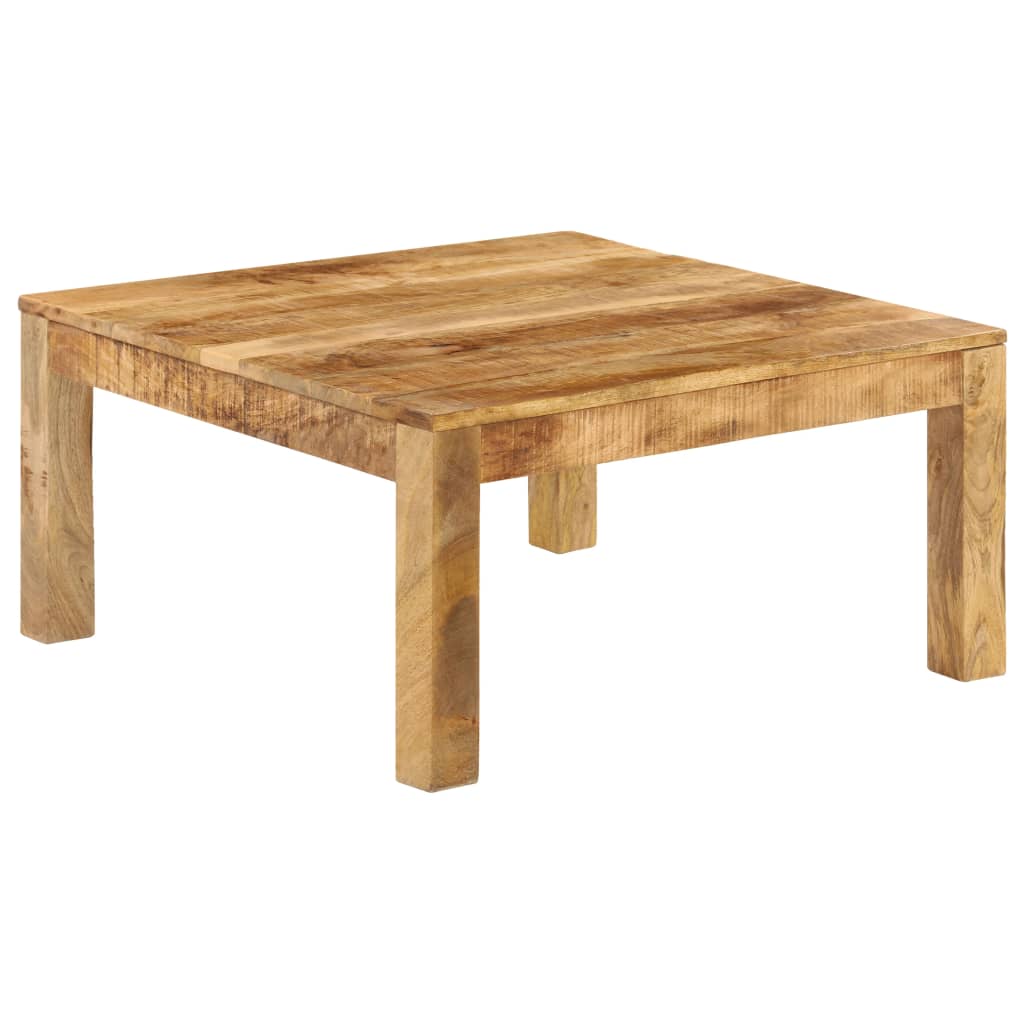 Couchtisch Mango-Massivholz 80×80×40 Cm 80 x 80 x 40 cm massives Mangoholz - Fuer Daheim