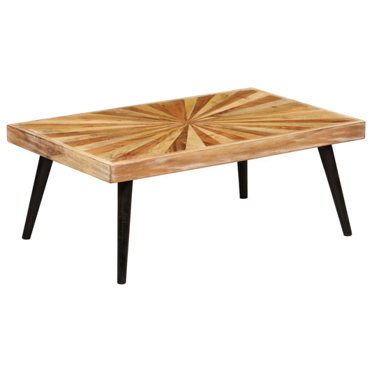 Couchtisch Massivholz Mango 90X55X36 Cm - Fuer Daheim