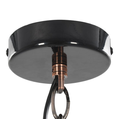 Deckenlampe 2 Stk. Schwarz Rund E27 1 - Fuer Daheim