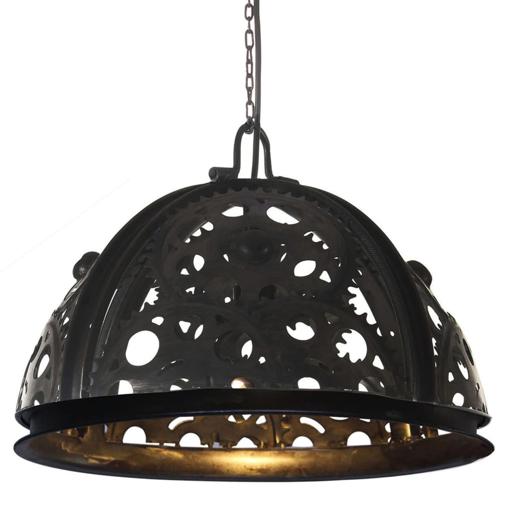 Deckenlampe Industriestil Kettenrad-Design 45 Cm E27 - Fuer Daheim