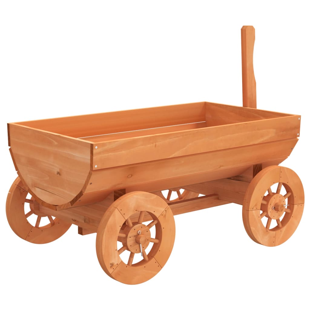 Deko-Wagen 70X43X54 Cm Massivholz Tanne - Fuer Daheim