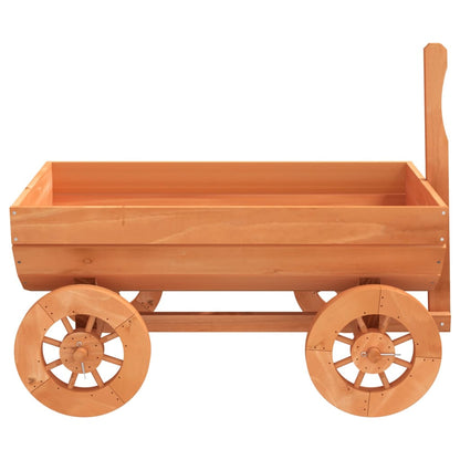 Deko-Wagen 70X43X54 Cm Massivholz Tanne - Fuer Daheim