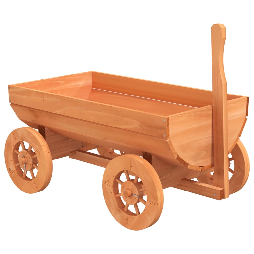 Deko-Wagen 70X43X54 Cm Massivholz Tanne - Fuer Daheim