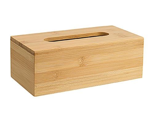 Diaqua Kosmetiktuchbox aus Bambus 25 x 13 x 9 cm, Nature - Fuer Daheim