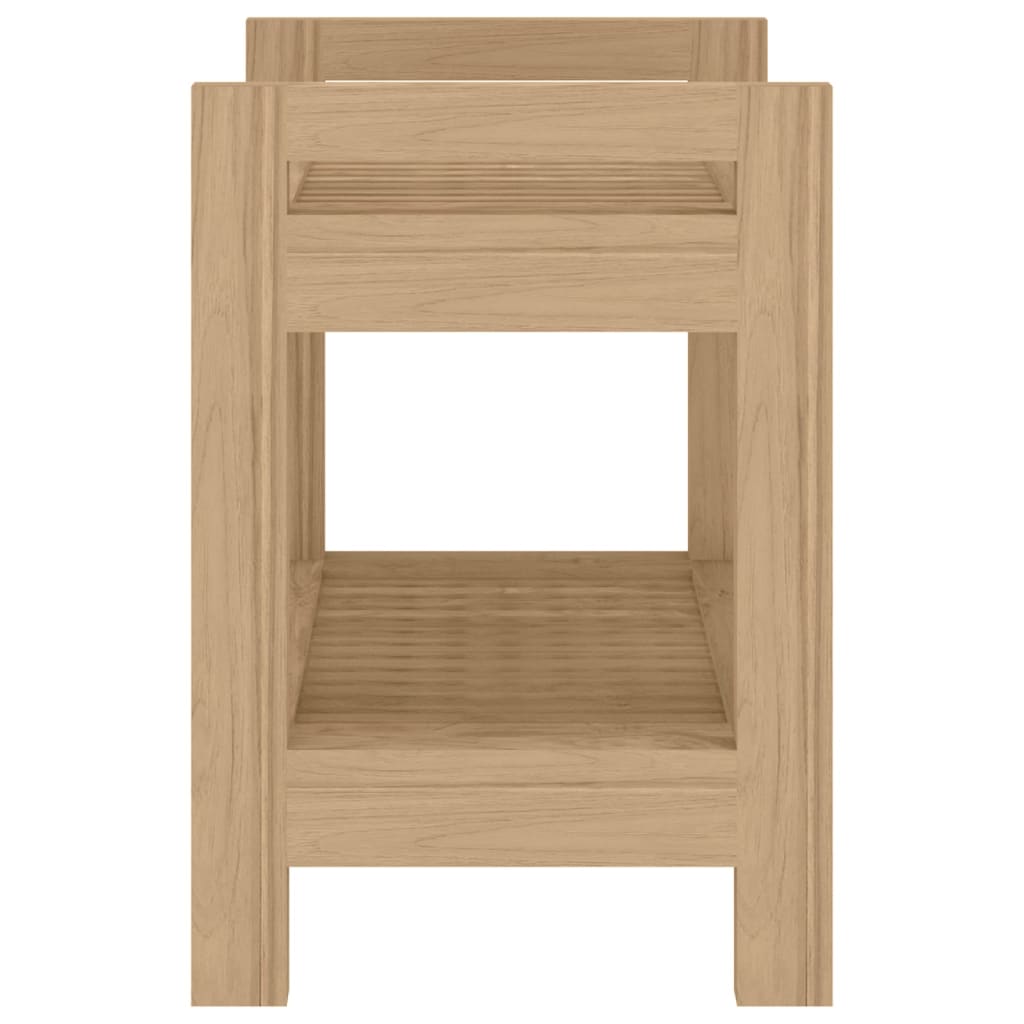 Duschbank 45X30X45 Cm Massivholz Teak - Fuer Daheim