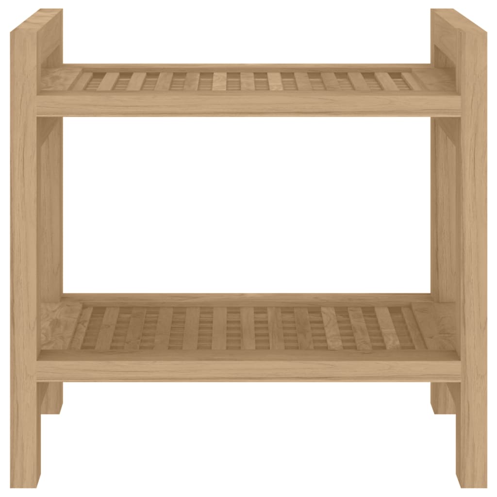 Duschbank 45X30X45 Cm Massivholz Teak - Fuer Daheim