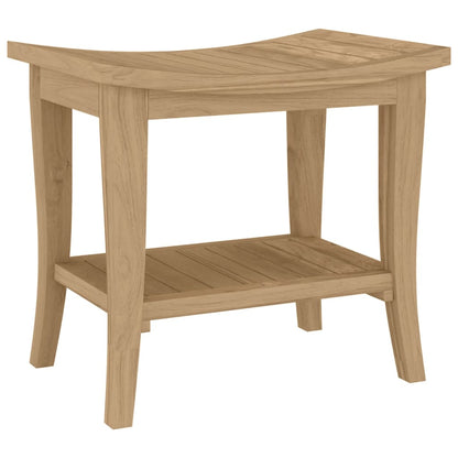 Duschbank 50X35X45 Cm Massivholz Teak - Fuer Daheim