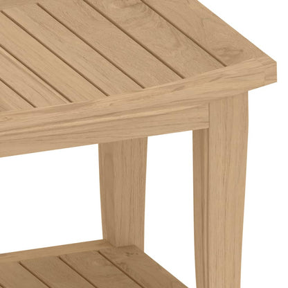 Duschbank 50X35X45 Cm Massivholz Teak - Fuer Daheim