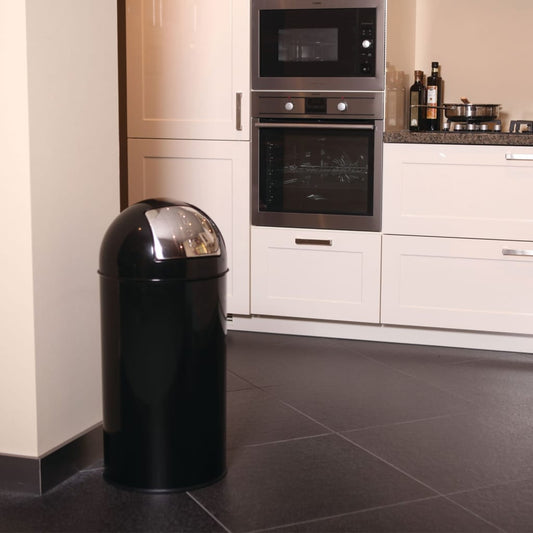 Eko Abfalleimer Pushcan 40 L Schwarz - Fuer Daheim