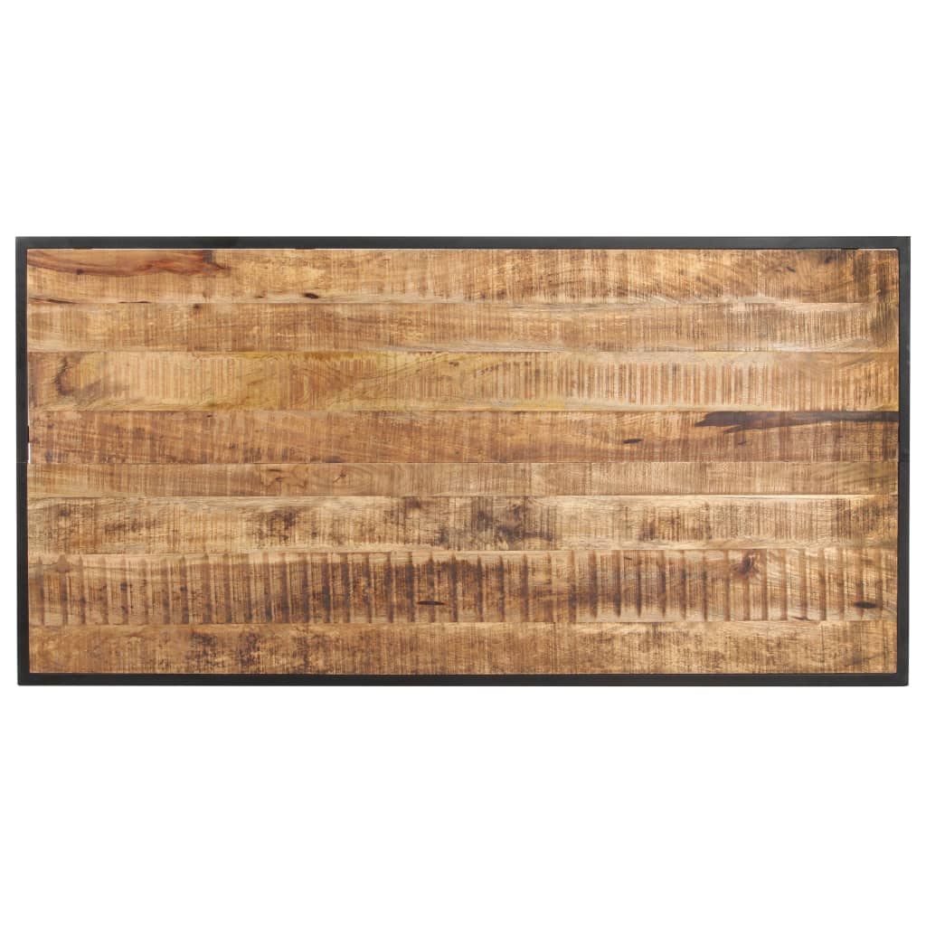 Esstisch 140 Cm Raues Mangoholz 140 x 70 x 76 cm - Fuer Daheim