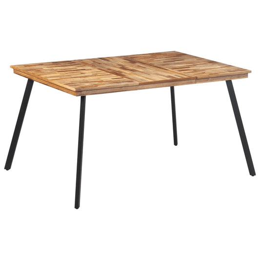 Esstisch 148X97X76 Cm Massivholz Teak - Fuer Daheim