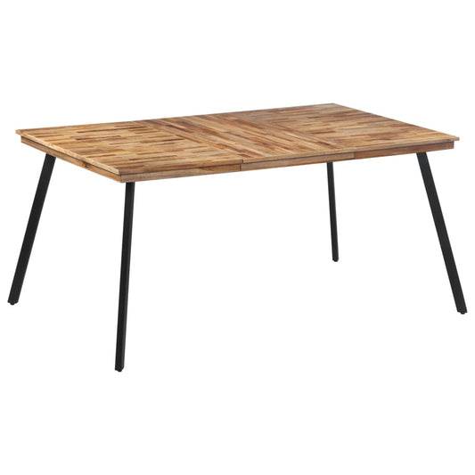 Esstisch 169X98,5X76 Cm Massivholz Teak - Fuer Daheim